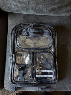 Clear backpack