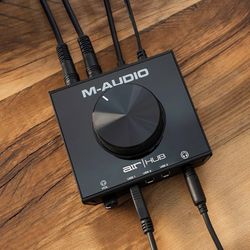 M-Audio AIR|HUB - USB Audio Interface with 3 Port Hub