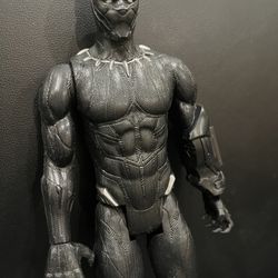 Marvel Avengers Black Panther Hero Action Figure 12” Like New