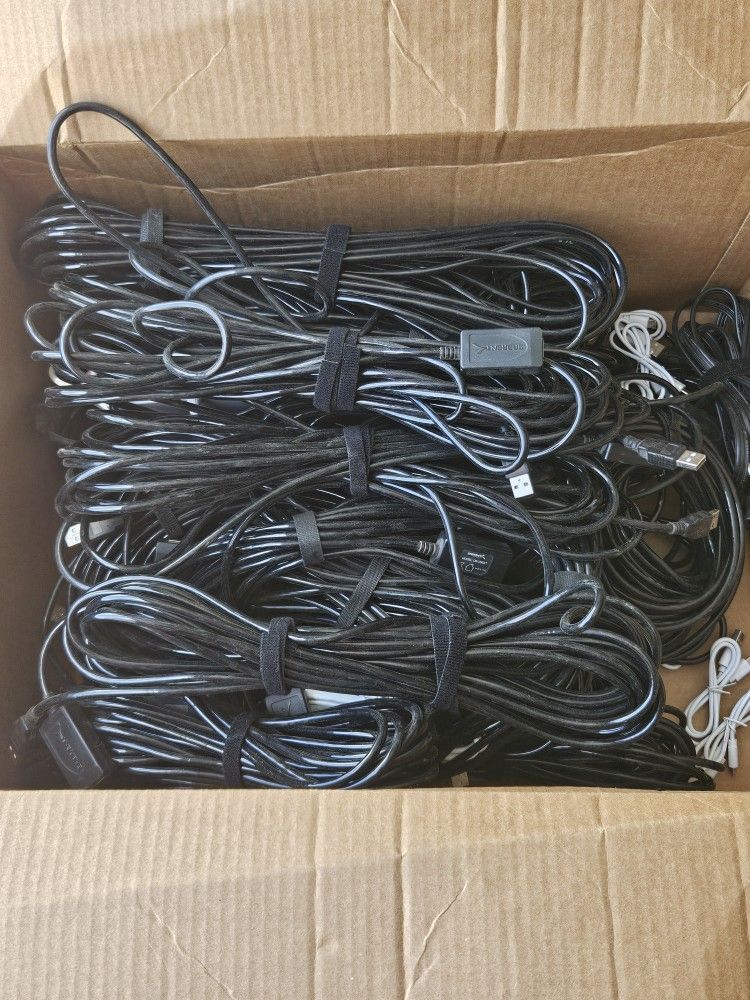 Free USB cables an extension