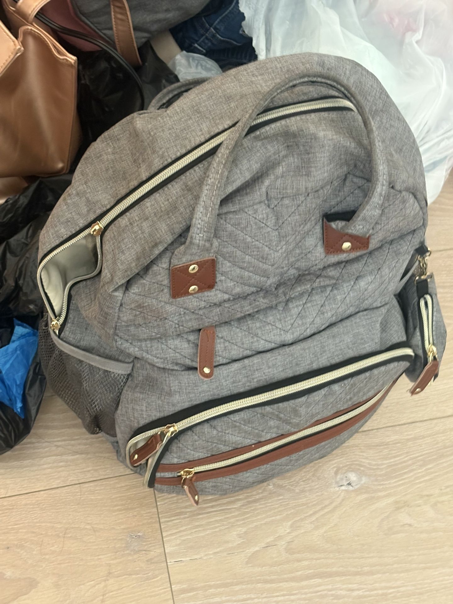 Diaper Bag And Pack N Play
