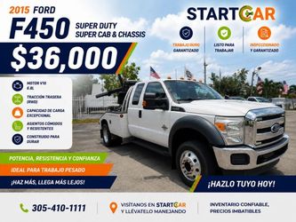 2015 Ford F450 Super Duty Super Cab & Chassis