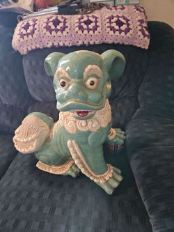 Foo Dog 1950,s 18 inchs tall