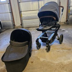 Joolz Hub Compact Stroller + Bassinet 