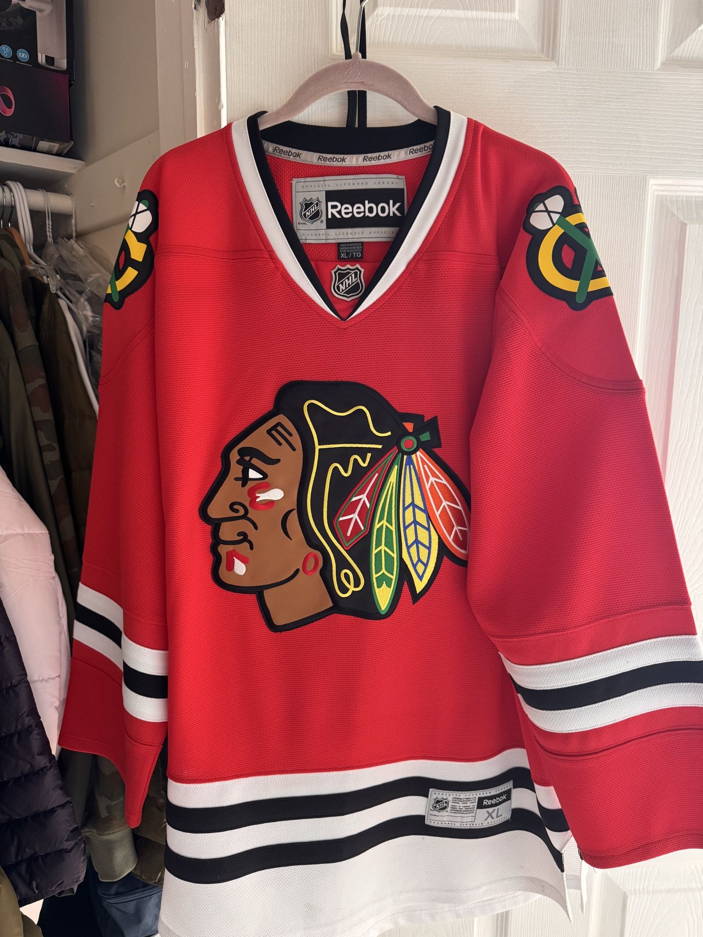 Chicago Blackhawks XL jersey Reebok
