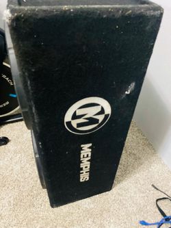 2 12s Memphis speakers