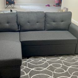 L shape Sectional Sofa With Storage 