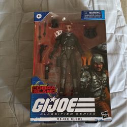 Gijoe Target Classified Series Major Bludd Action Figure 