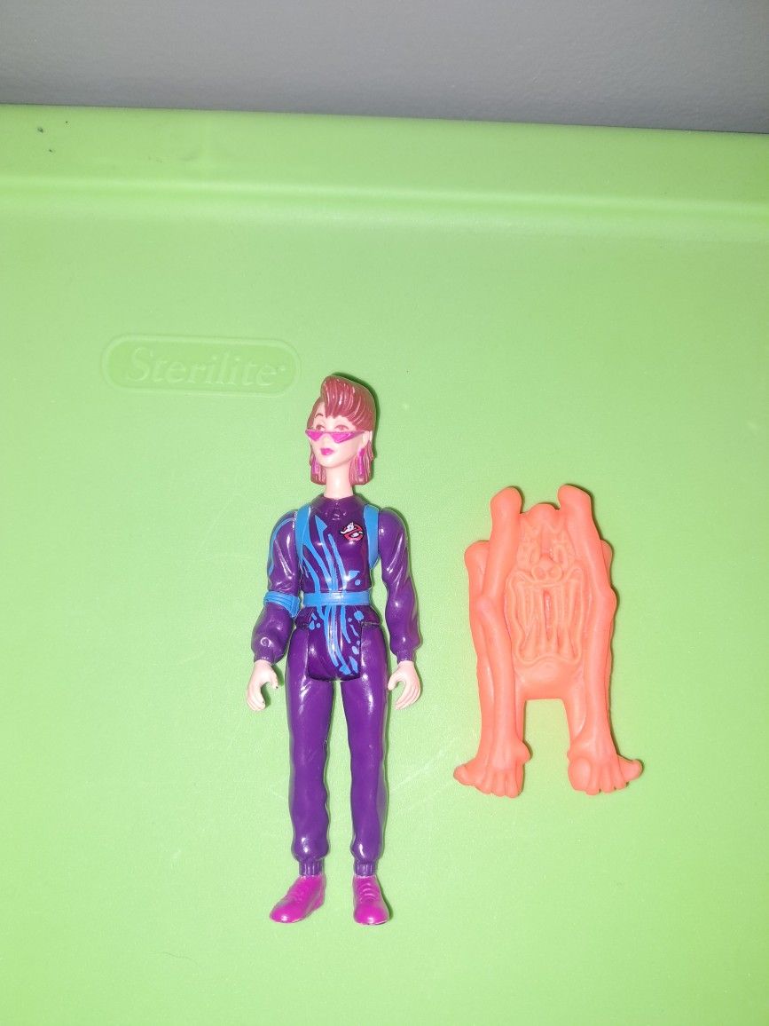 The Real Ghostbusters 1990 Janine Melnitz & Stretch Ghost 
