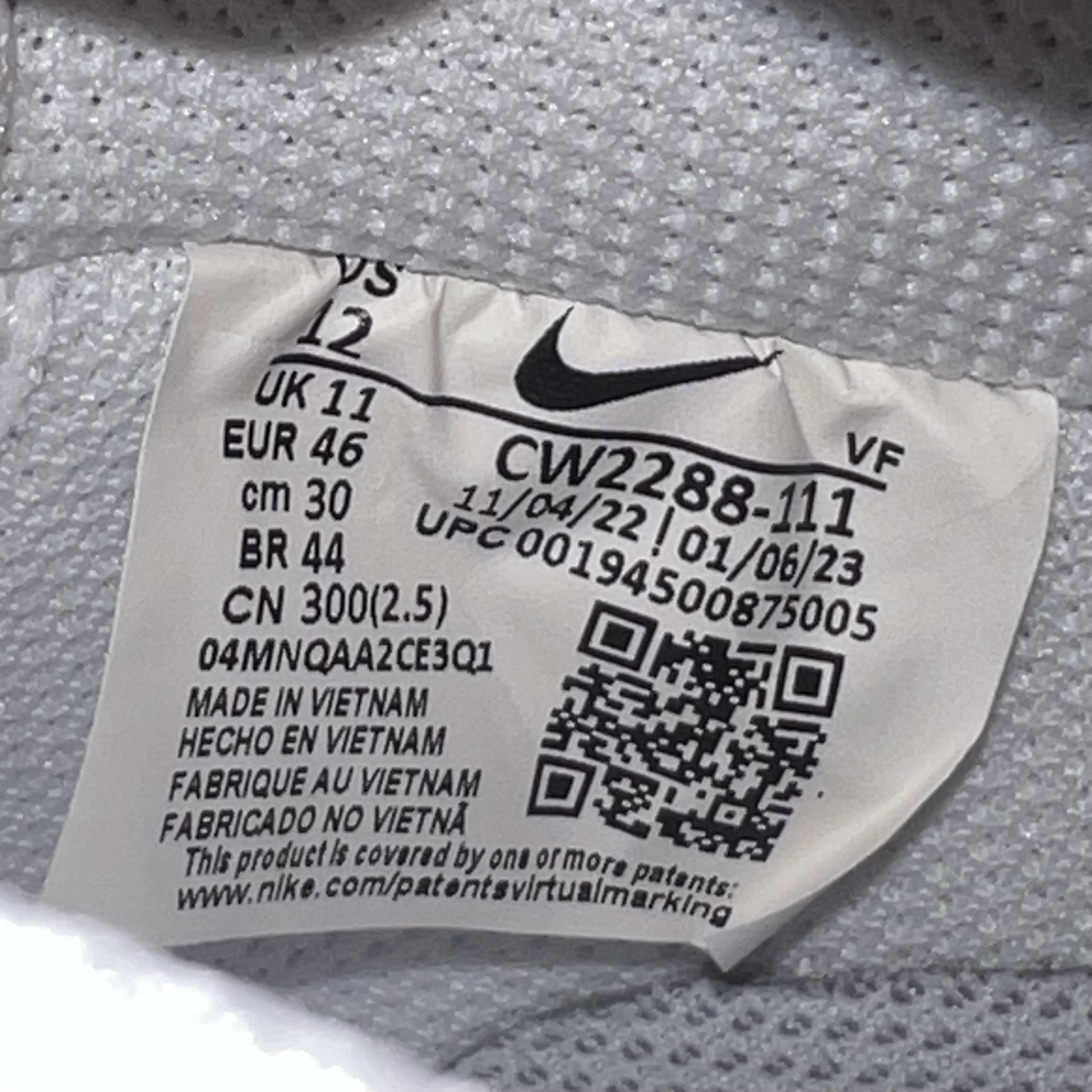 Nike Air Force 1 Low '07 White Travis Scott Cactus Jack Utopia Edition