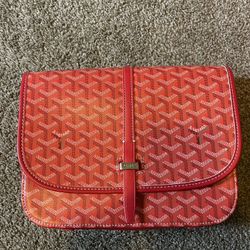 Red Men’s Messenger Bag 