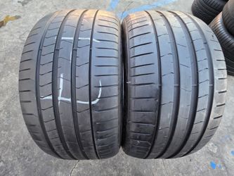 2 USED TIRES PIRELLI RFT 275/40/20