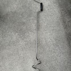 Stainless steel compost mixer/crank/turner