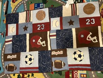 Crib Nojo Blanket Sports Theme