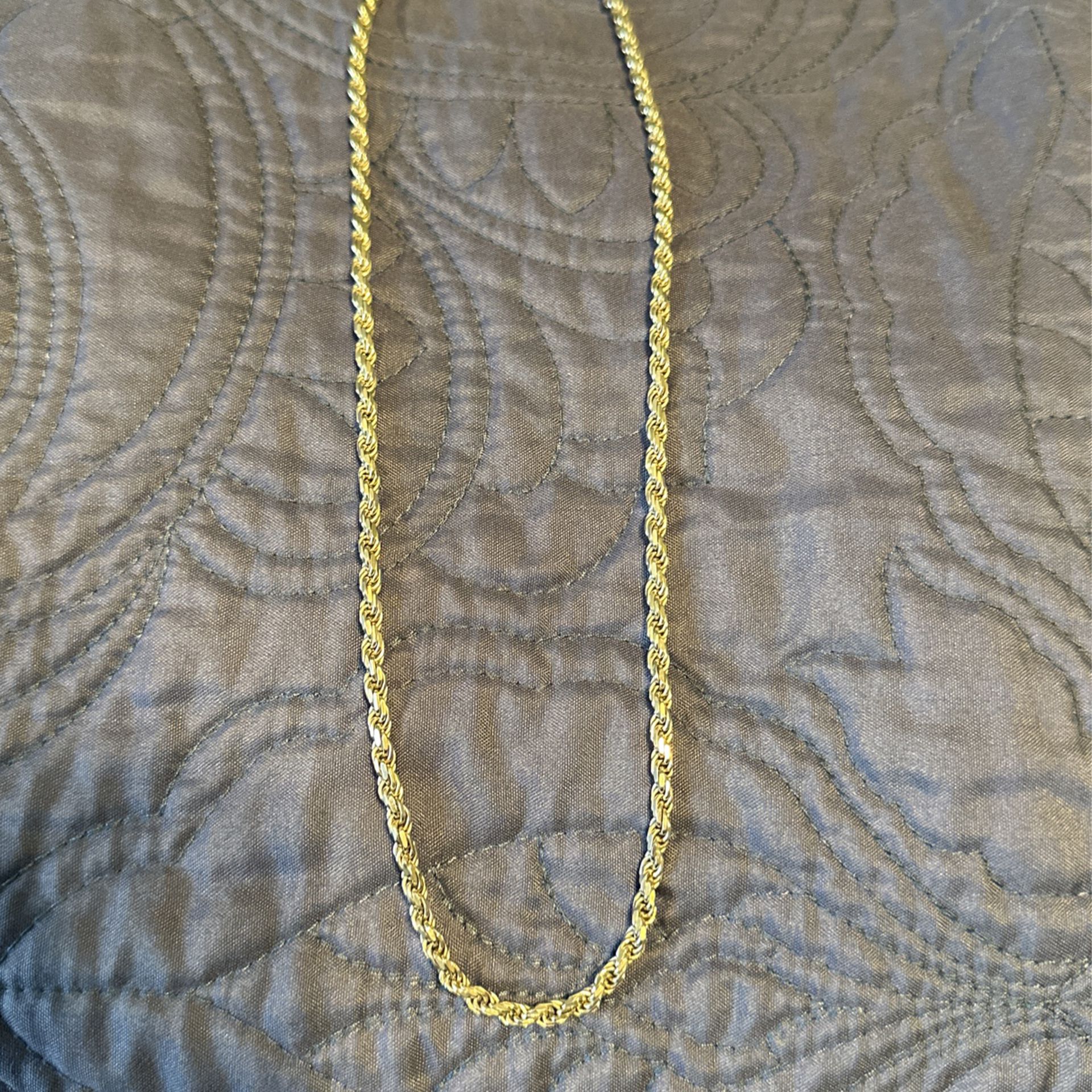 Solid Silver Chain 