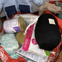 Bundle of baby items 