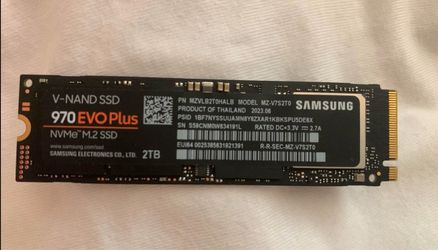 Samsung 970 EVO Plus 2TB NVMe M.2 SSD
