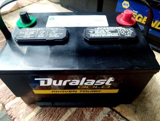 Duralast Gold group 65 car truck battery perfect condition