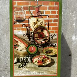 NEW Verdura Olive Oil Set 7 piece 