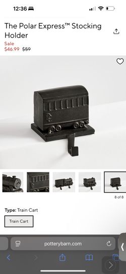 Pottery Barn Polar Express Stocking Holder