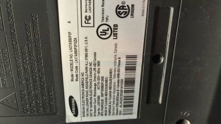 50 inch tv samsung (no power cable included )