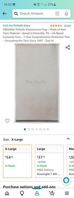 PetSafe Replacement Dog Door Flap XL