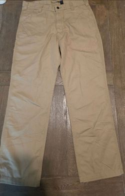 MENS CARHARTT RELAXED FIT CANVES WORK PANTS SIZE 36X34