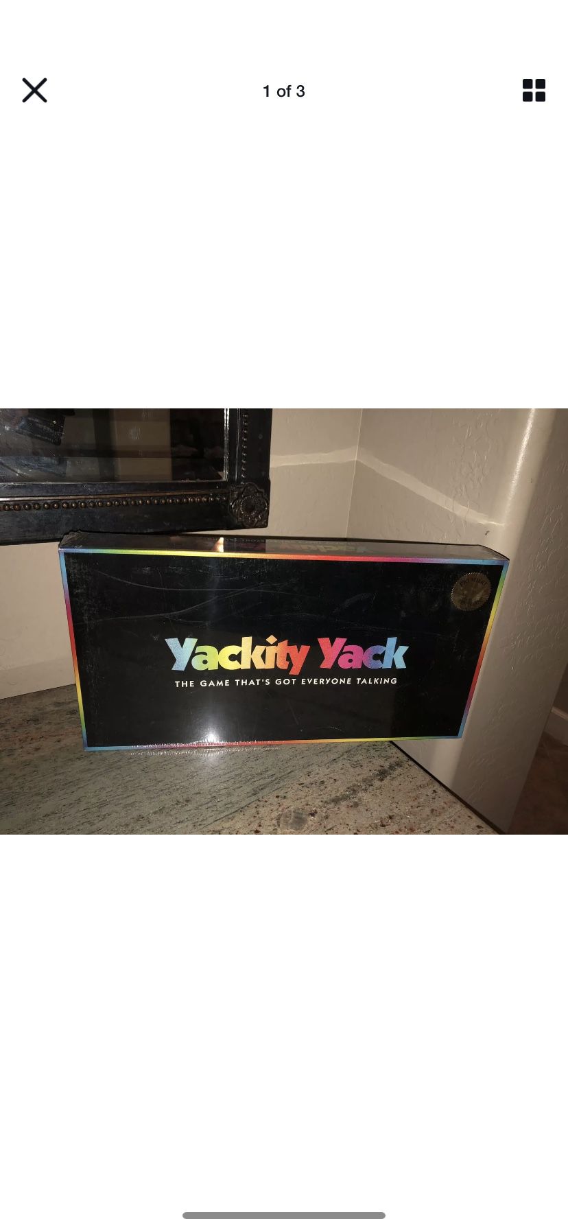 Yackity Yack The Game That's Got Everyone Talking - Family Board Game NEW!