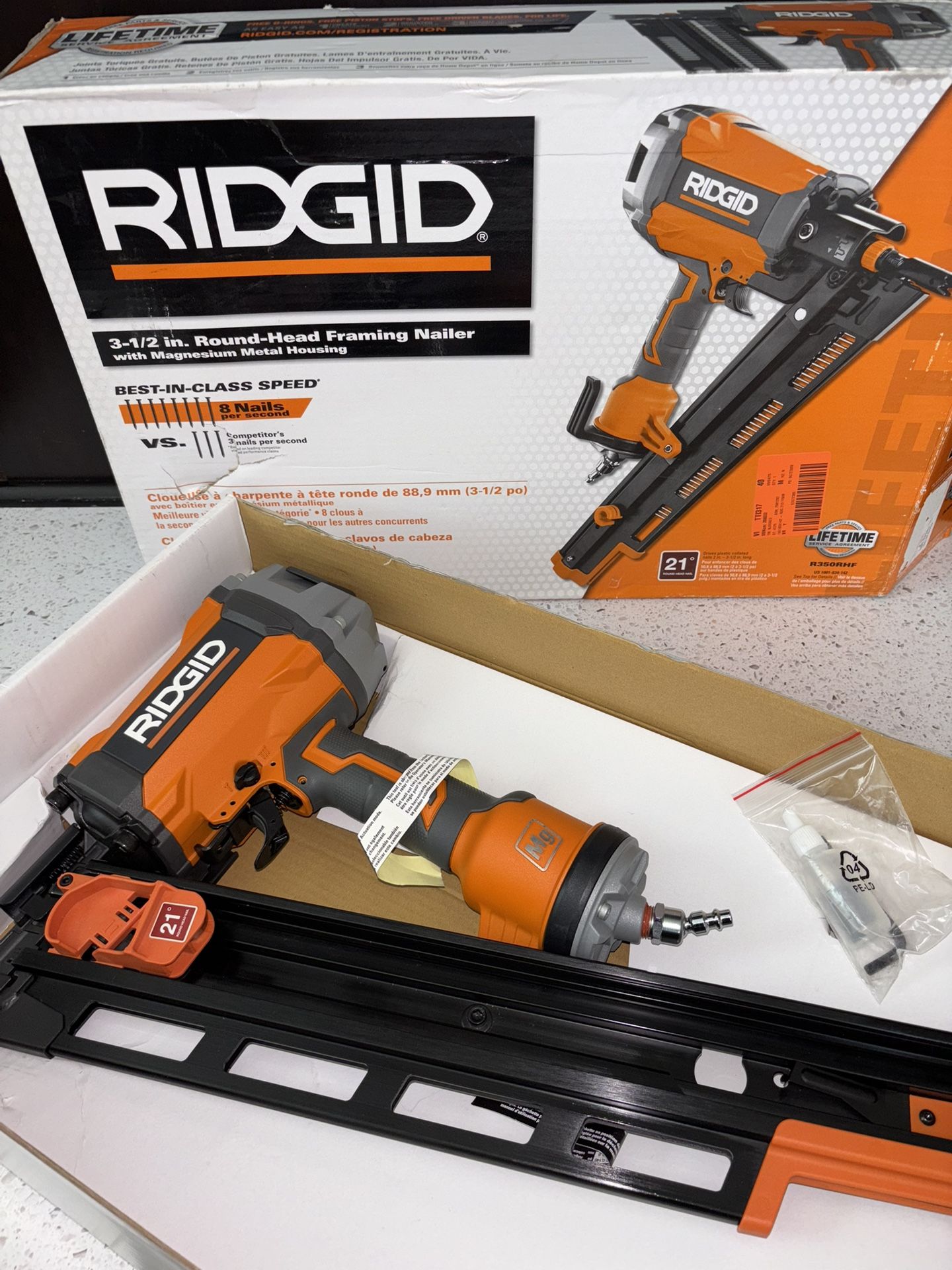 Ridgid Framing Nailer