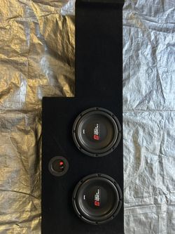 Cerwin Vega 10 Inch subs /custom box