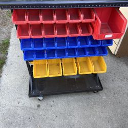 Double Sided Floor Rack
