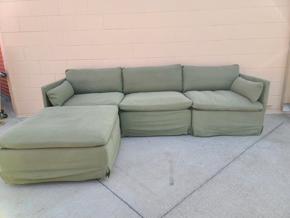 SixPenny Gabriel Sectional Sofa Couch Chaise