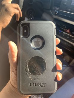 iPhone x w/ otterbox