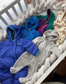 3-6 Months Winter Onesies