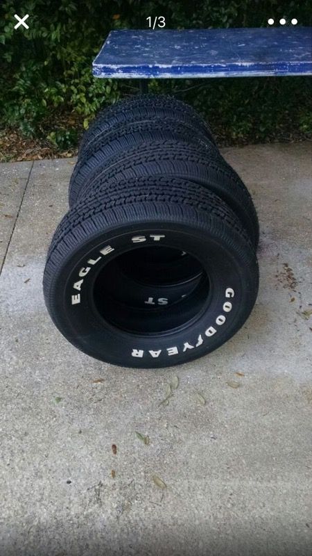 Goodyear eagle st radial tires 245/70r14