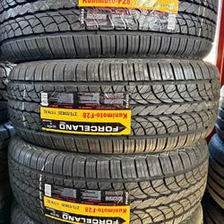 275 55 20 Vendo Un Set De Llantas Nuevas Con Garantía Marca FORCELAND 