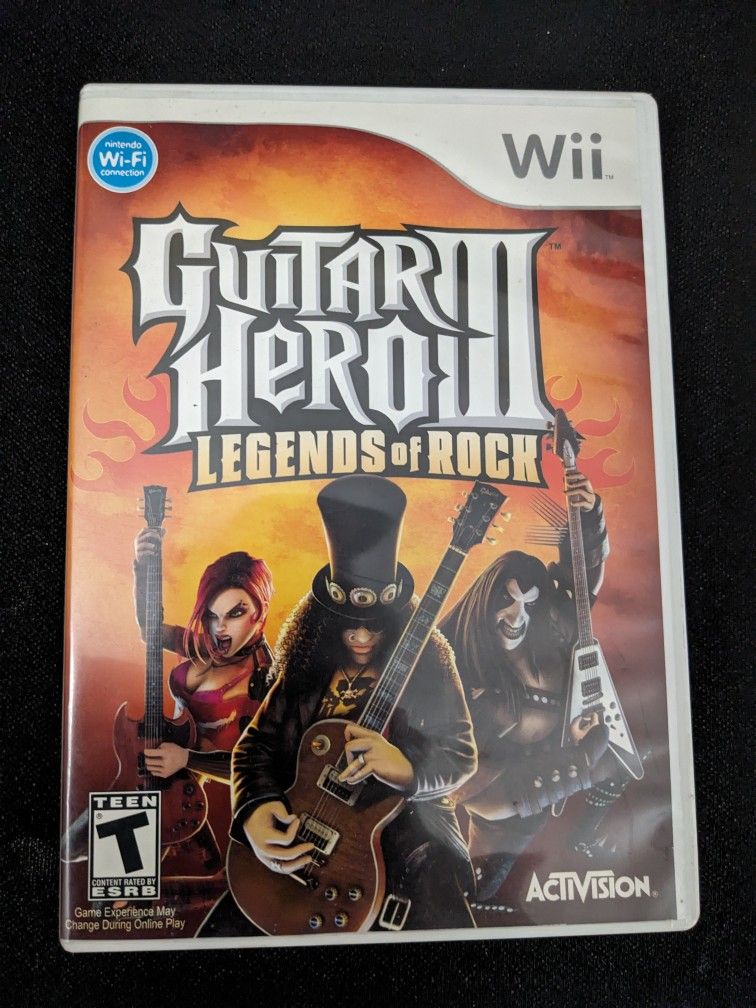 Guitar Hero 3 For The Nintendo Wii
