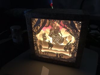 Customize-your-own Beautiful Shadowbox/Lumibox Christmas Gifts With Lights For Scenic Display $200