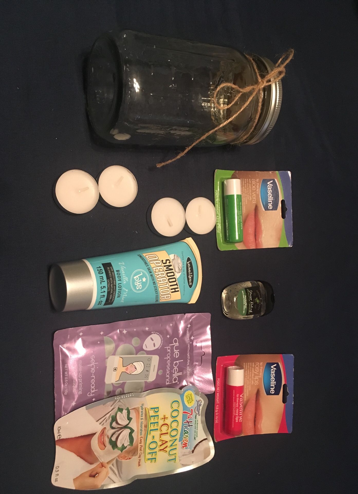 Relaxation Jar + Hand Sanitizer