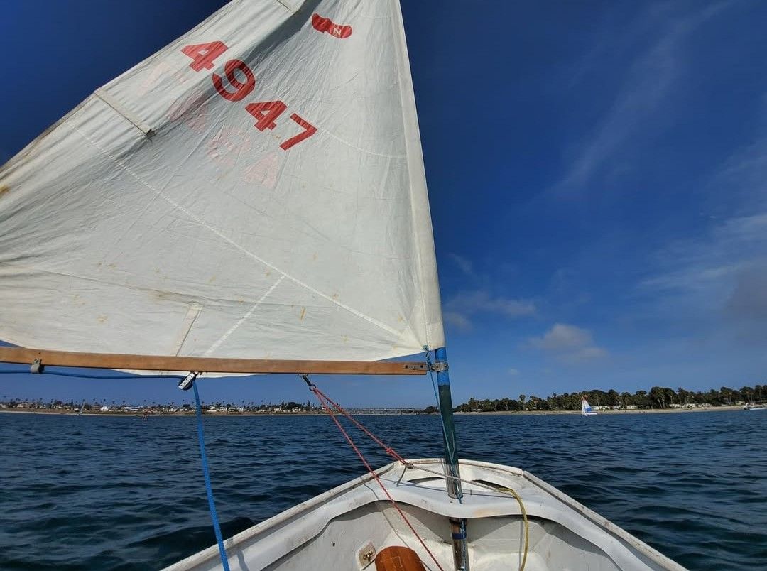 FREE Sabot Sailboat Dinghy - tow it away - all parts included - As Is