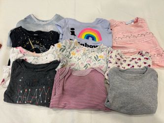 10 Baby girl top bundle 6 month