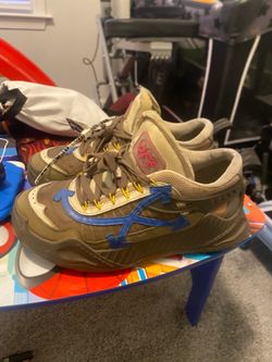 Shoot me a price Off-White OOO Sneakers Brown Blue