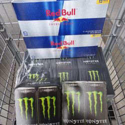 Monster And Red bulls New