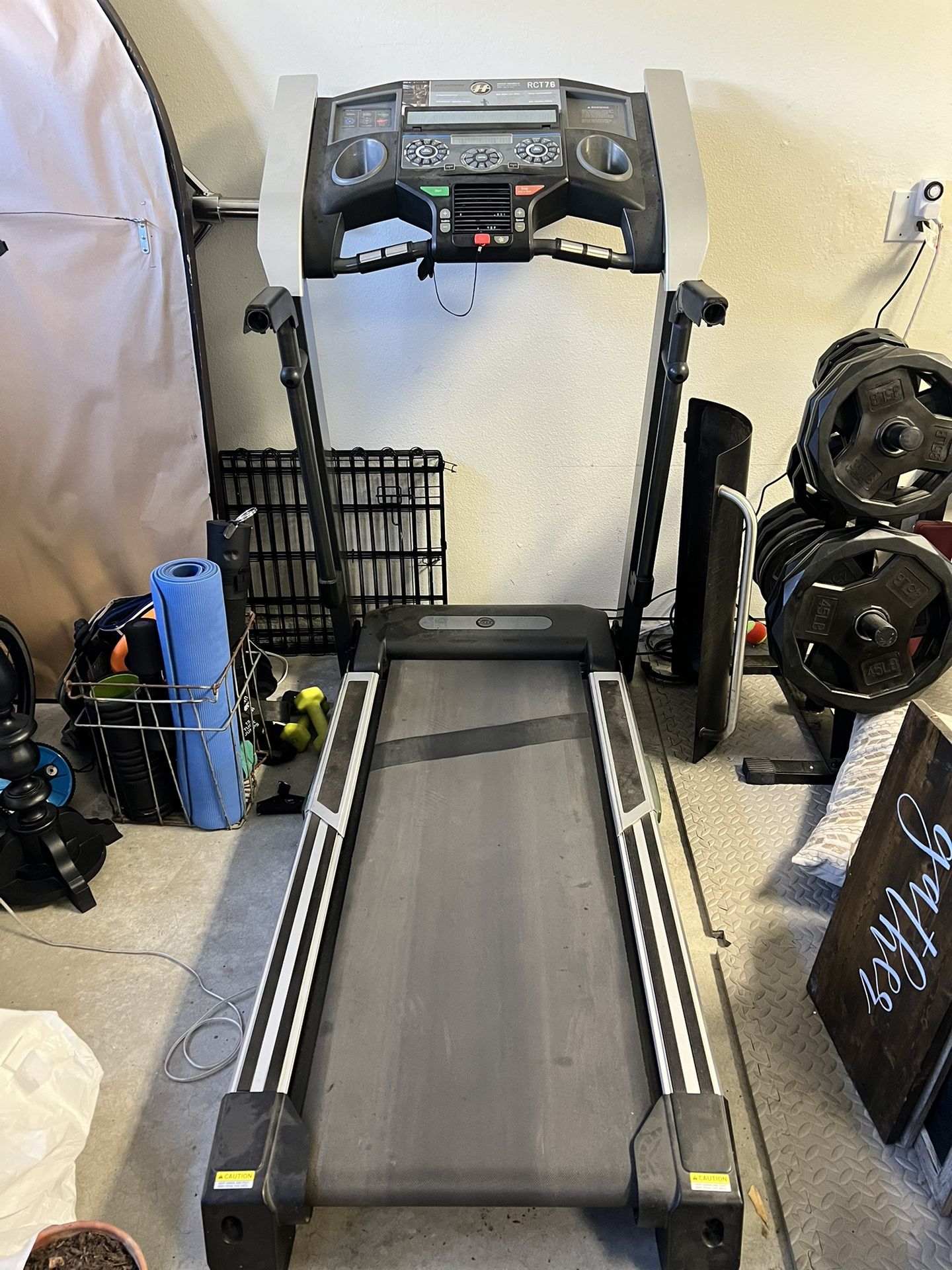 Horizon RCT 7.6 Treadmill 12% Incline And 12mph