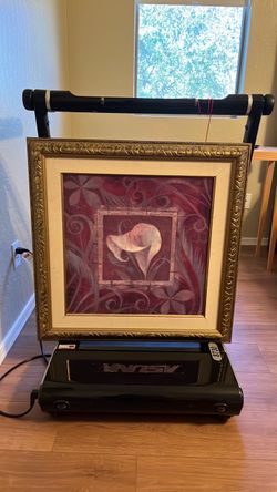 Framed Calla Lily Floral Wall Art Print