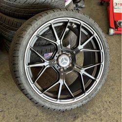 Mercedes Factory Style Staggered Wheels Tires 19x8.5 19x9.5 5x112 Rims Tires Finance Available