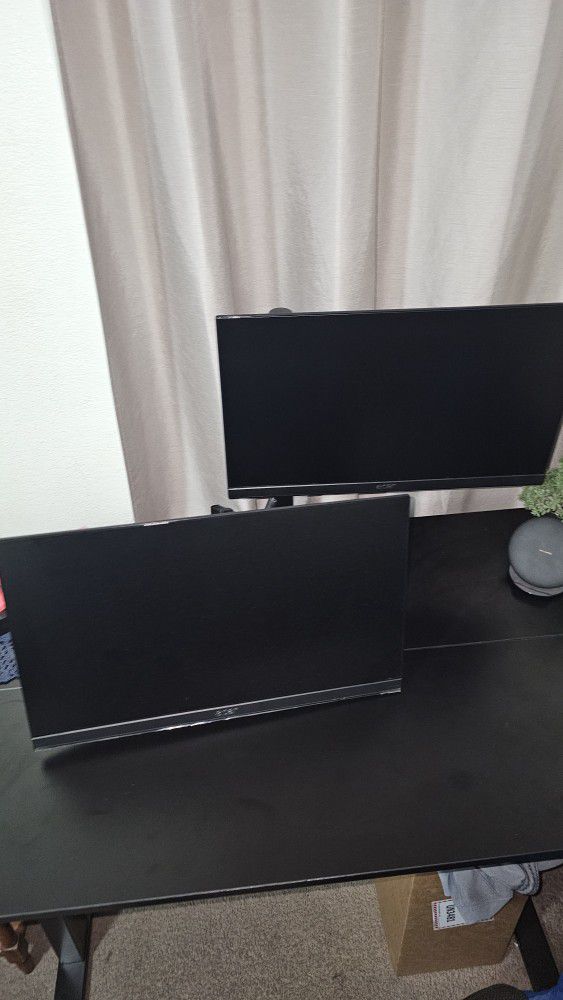 Two Acer Monitors 