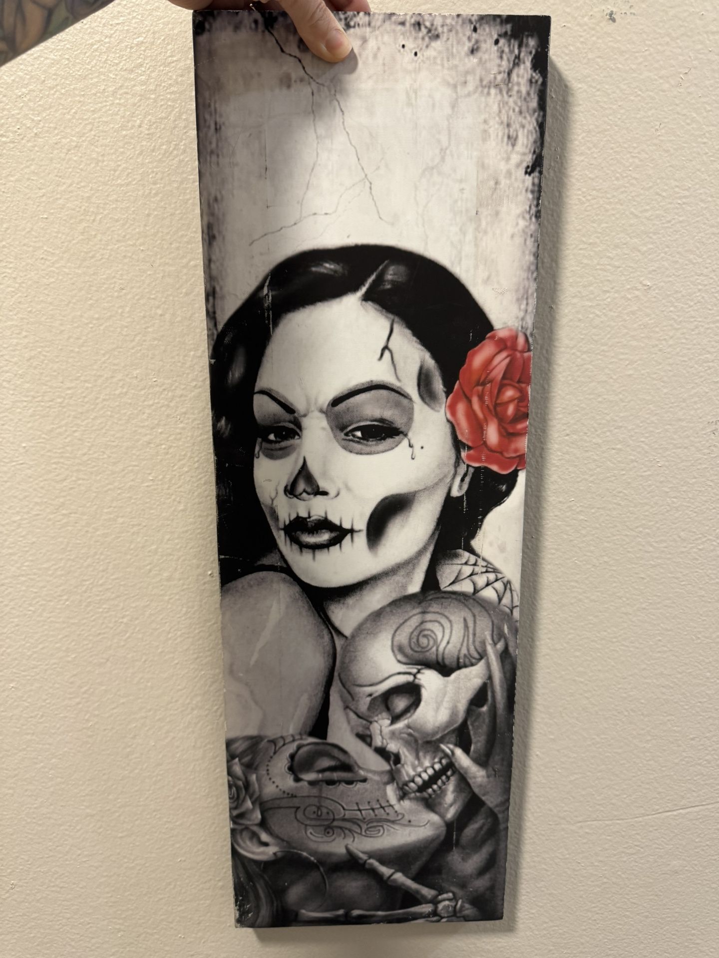 Day Of The Dead Art-canvas