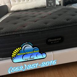 Beautyrest Black Plush Soft Full Mattress Colchón Doble