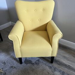 Belleze Allston Chair Yellow